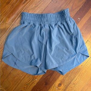 lululemon athletica Slate Blue Athletic Shorts